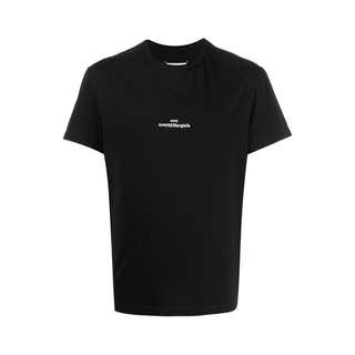 マルタンマルジェラ(Maison Martin Margiela)のMaison Margiela logo crew-neck T-shirt(Tシャツ(半袖/袖なし))