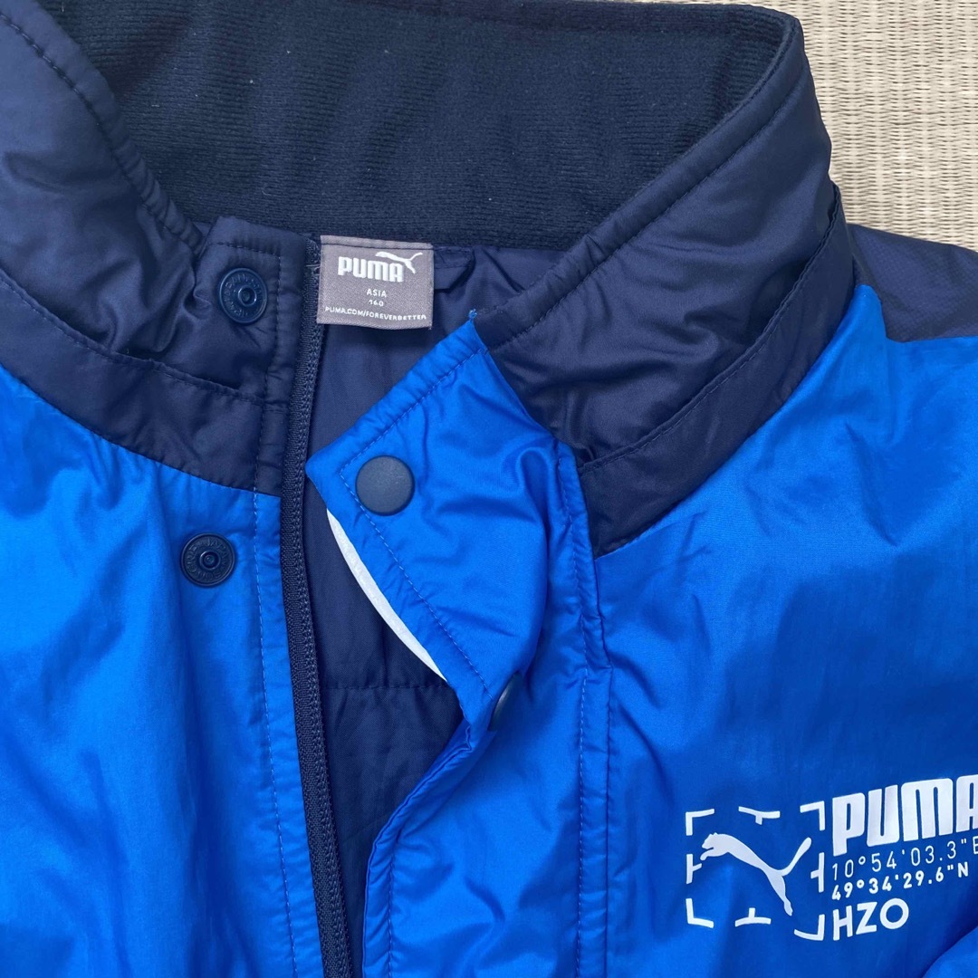 PUMA(プーマ)のPUMAロングコート キッズ/ベビー/マタニティのキッズ服男の子用(90cm~)(コート)の商品写真