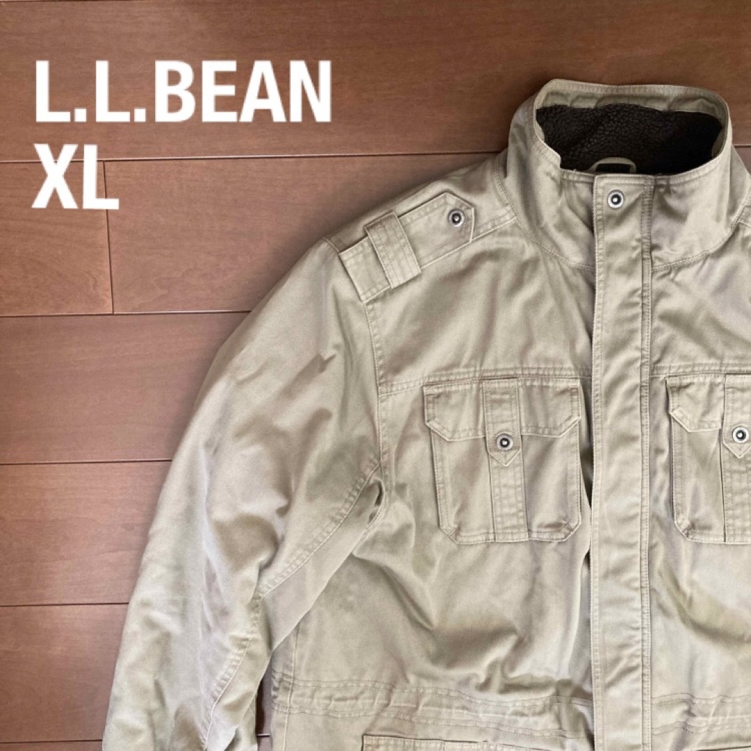L.L.Bean - L.L.BEAN エルエルビーン XL ミリタリージャケット の通販 