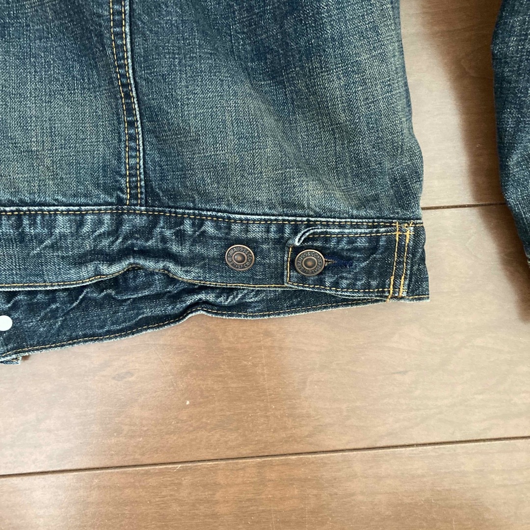 LEVI'SリーバイスL 70500 デニムジャケット Gジャン 裏地チェック