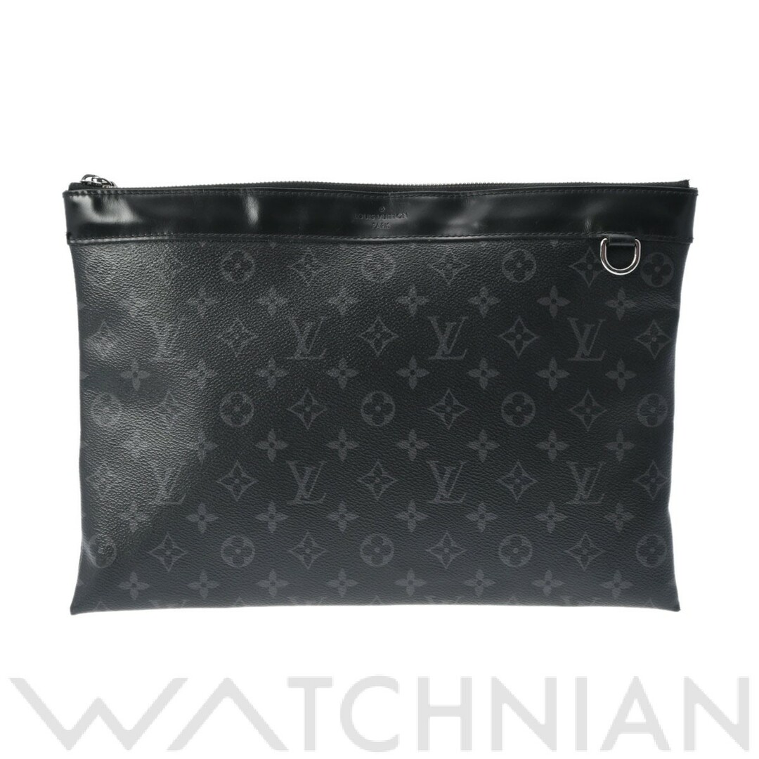 ルイ ヴィトン LOUIS VUITTON M62291 TN2240 メンズ クラッチバッグ モノグラムエクリプス ブラック/グレー モノグラム・エクリプス・キャンバス