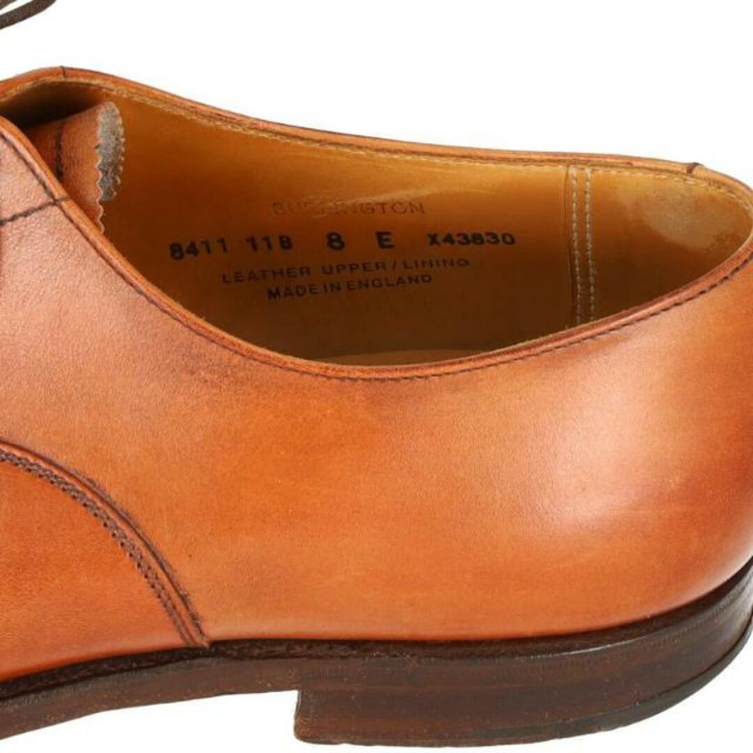 <br>CROCKETT&JONES クロケットアンドジョーンズ/パンチド キャップトゥ  レザー シューズ/8/メンズスシューズ/BCランク/78