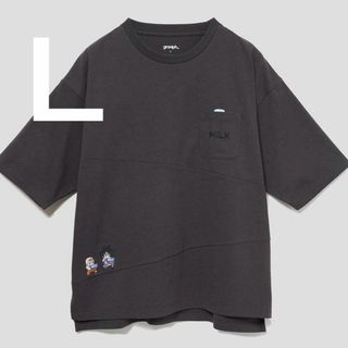 グラニフ(Design Tshirts Store graniph)のLサイズ　ドラゴンボール　「修行」Tシャツ　グラニフ　スミクロ(その他)