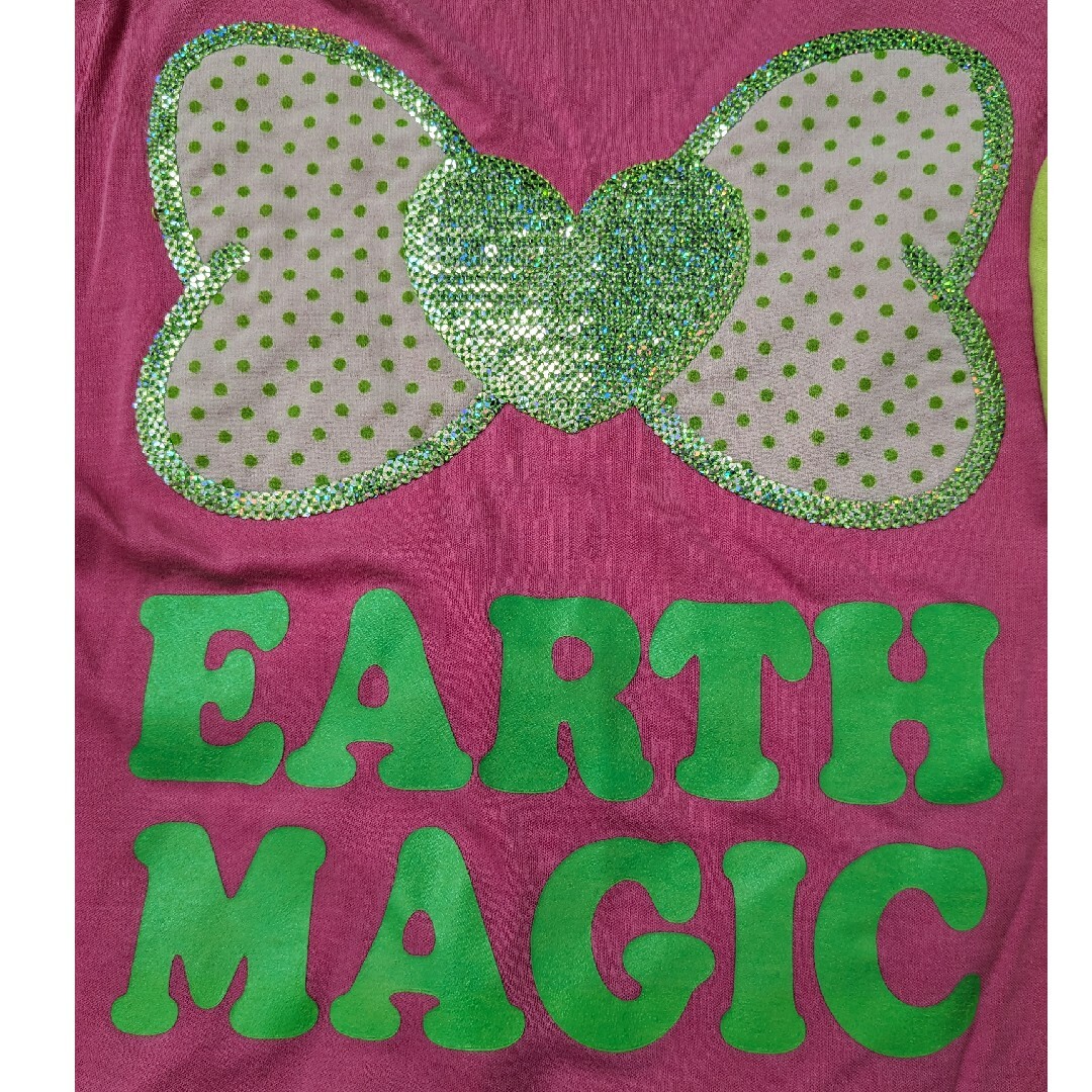 EARTHMAGIC(アースマジック)のアースマジック　カーディガン　130 キッズ/ベビー/マタニティのキッズ服女の子用(90cm~)(カーディガン)の商品写真