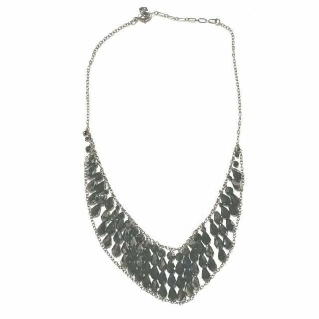 SWAROVSKI - 美品 ゴージャス スワロフスキー ネックレス ブラック