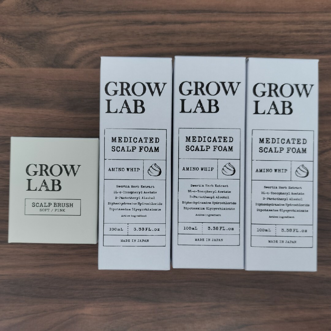 GROW LAB グロウラボ メディケイテッドスカルプフォーム 育毛剤の+