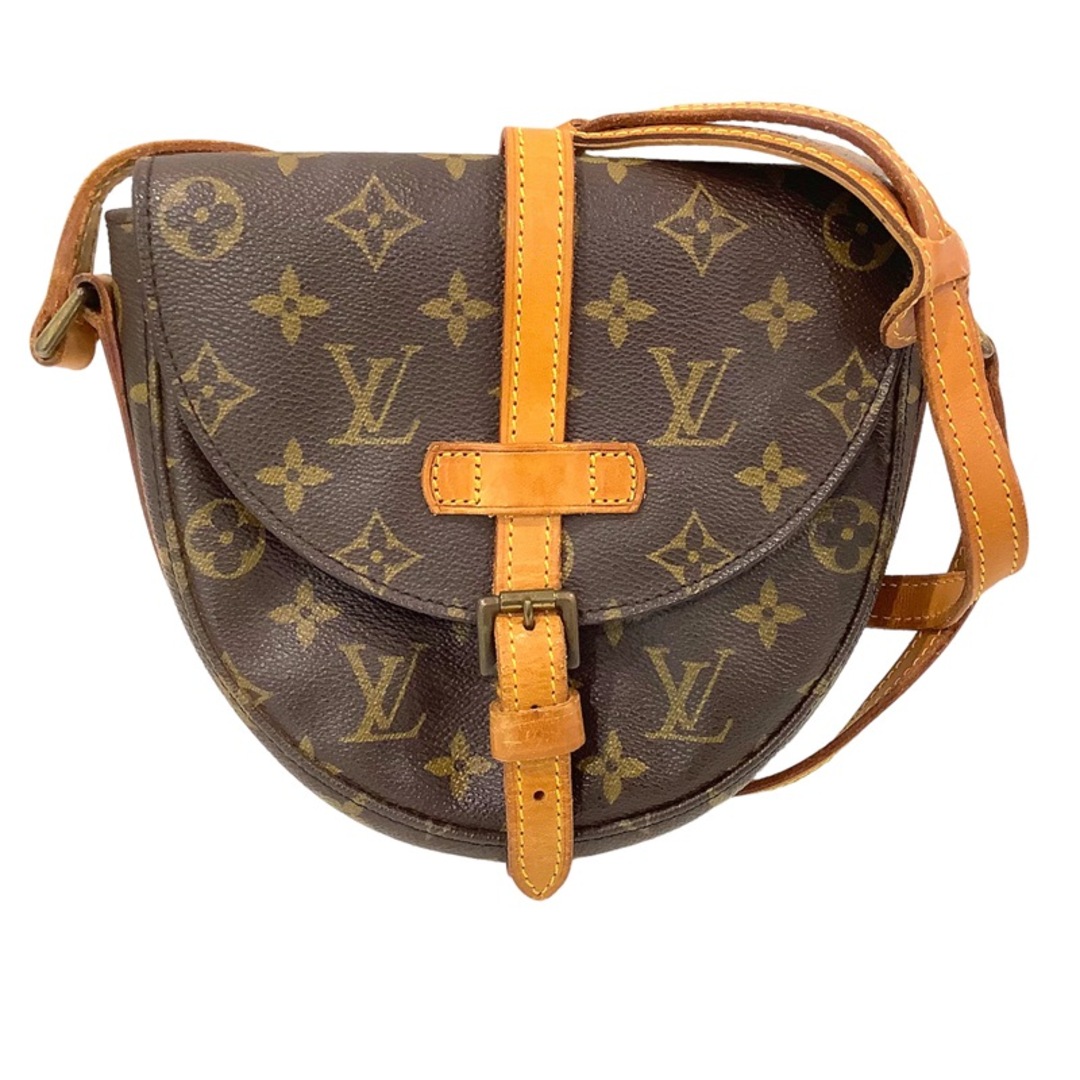 LOUIS VUITTON ルイヴィトン シャンティPM ショルダーバッグ モノグラム キャンバス M51234 ポケットベタ剥がれあり 金具ビス破損 欠損 ジャンクKB-7639