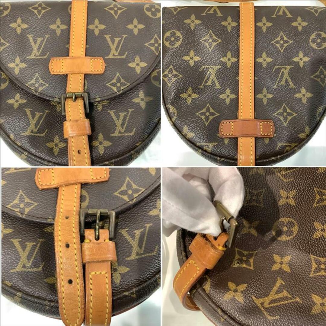 LOUIS VUITTON ルイヴィトン シャンティPM ショルダーバッグ モノグラム キャンバス M51234 ポケットベタ剥がれあり 金具ビス破損 欠損 ジャンクKB-7639