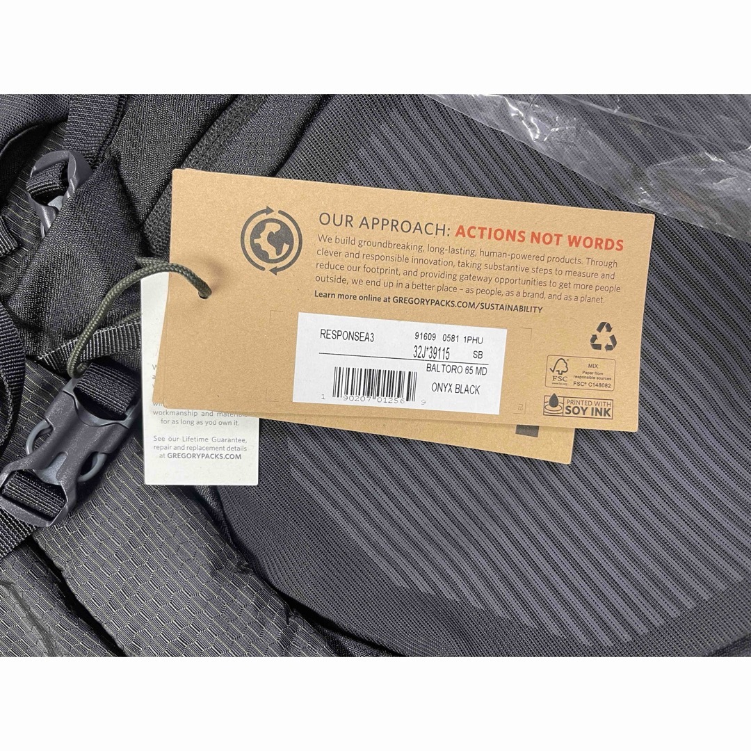 ☆新品未使用☆ GREGORY グレゴリー BALTORO 65バルトロ65 ☆新品未使用☆ GREGORY グレゴリー BALTORO 65バルトロ65
