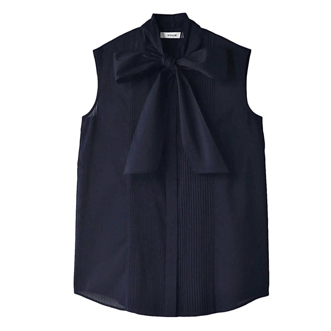 ebure - 新品未使用23SS ebure S/Cシアーストライプボウタイ