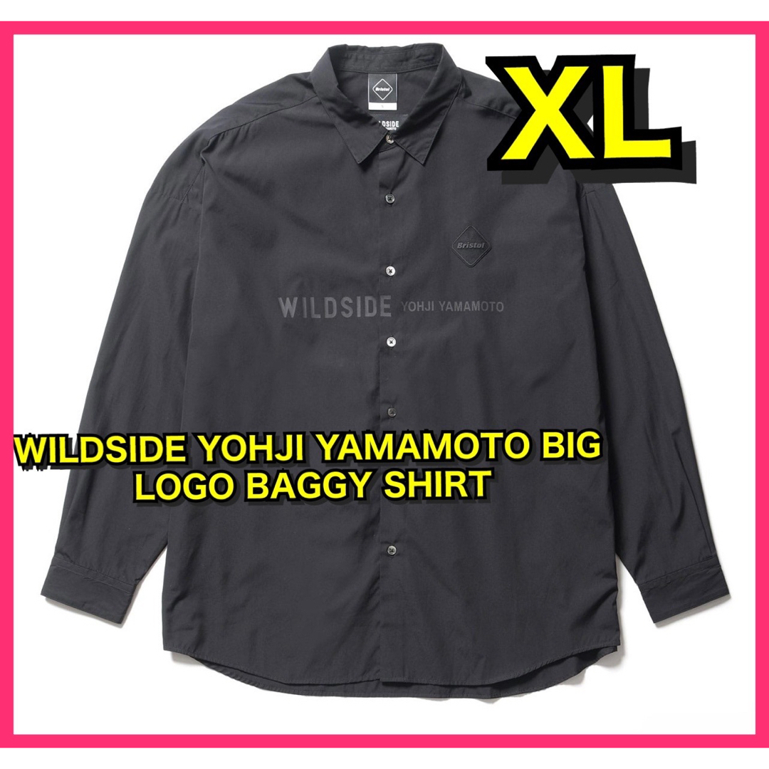 メンズBIG LOGO BAGGY SHIRT fcrb YOHJI YAMAMOTO