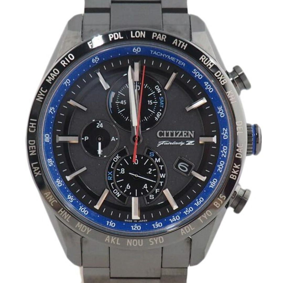 <br>CITIZEN シチズン/ATTESA/フェアレディZ/エコドライブ/H804-T027687/222******/メンズ時計/ABランク/79約20cm付属品