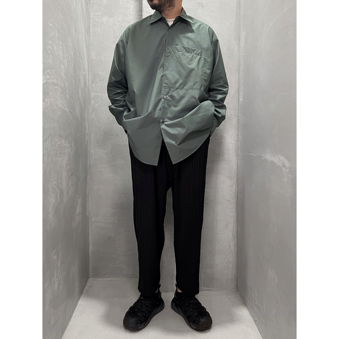 15500円 ヨーク OVERSIZED YOKE POCKET BIG SHIRT 22AW mercuridesign.com