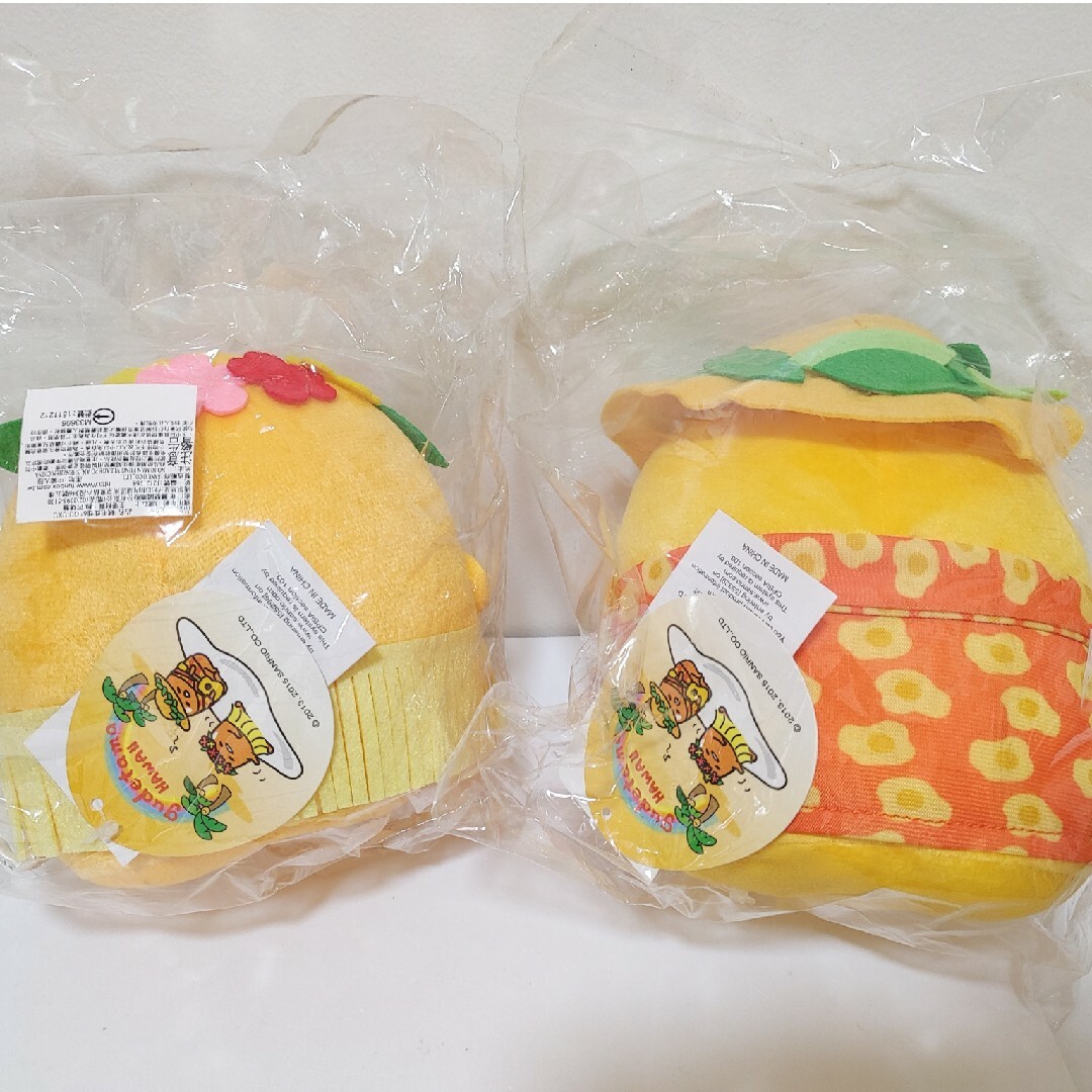 ぐでたま ハワイ限定 ぬいぐるみ セット☆未開封☆タグ付き☆の ぐでたま ハワイ限定 ぬいぐるみ セット☆未開封☆タグ付き☆の