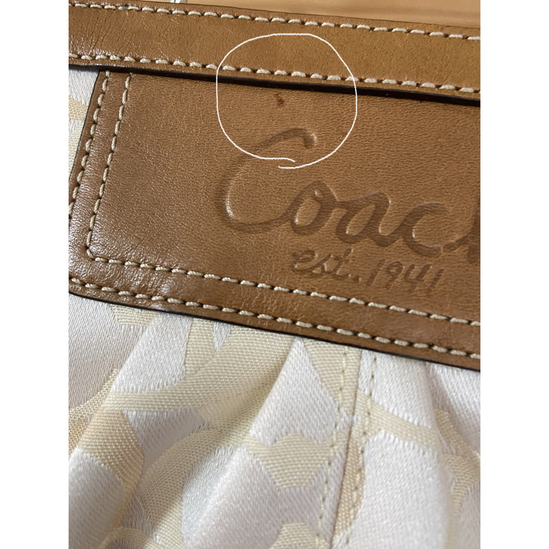 COACH(コーチ)のコーチ　白トートバッグ メンズのバッグ(トートバッグ)の商品写真