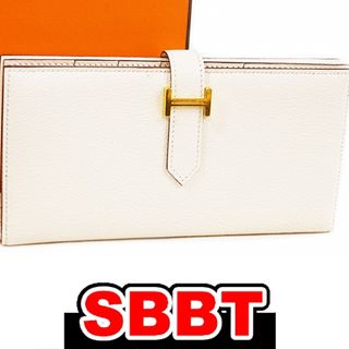 エルメス(Hermes)のエルメス ベアンスフレ ナタ nata G金具 シェーブル U刻印 未使用(財布)