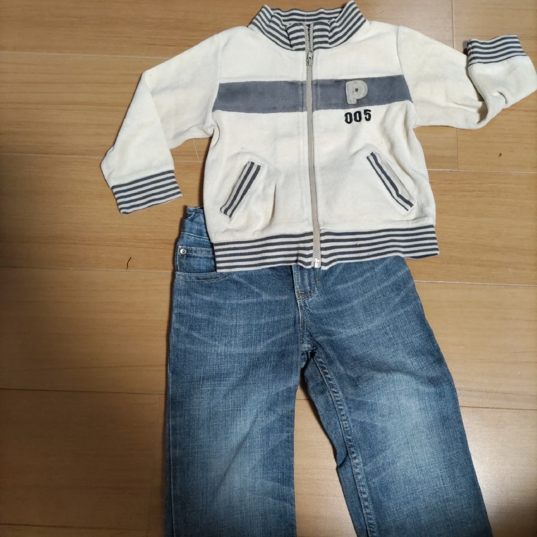 キムラタン(キムラタン)の美品　babyGAP  キムラタン　まとめ売③　サイズ95 洗い替え　保育園 キッズ/ベビー/マタニティのキッズ服男の子用(90cm~)(パンツ/スパッツ)の商品写真