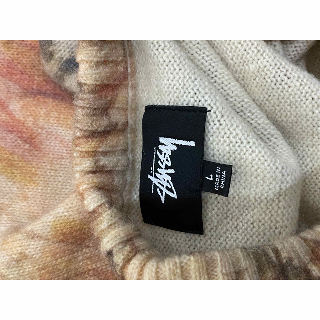 STUSSY - Stussy Wings Print Sweater L 21aw ニットの通販 by そんじ