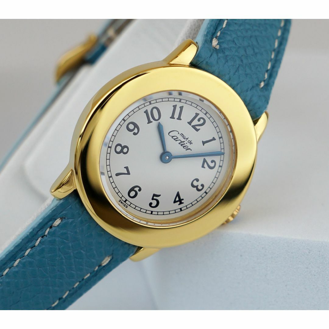 美品 カルティエ マスト ロンドII アラビア SM Cartier