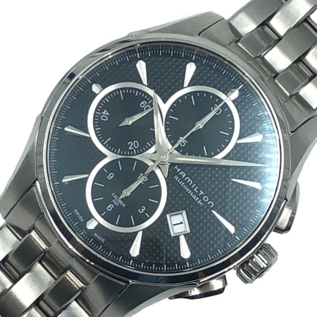 Hamilton(ハミルトン)のハミルトン HAMILTON ジャズマスター　クロノグラフ シルバー ステンレススチール 自動巻き メンズ 腕時計 メンズの時計(その他)の商品写真