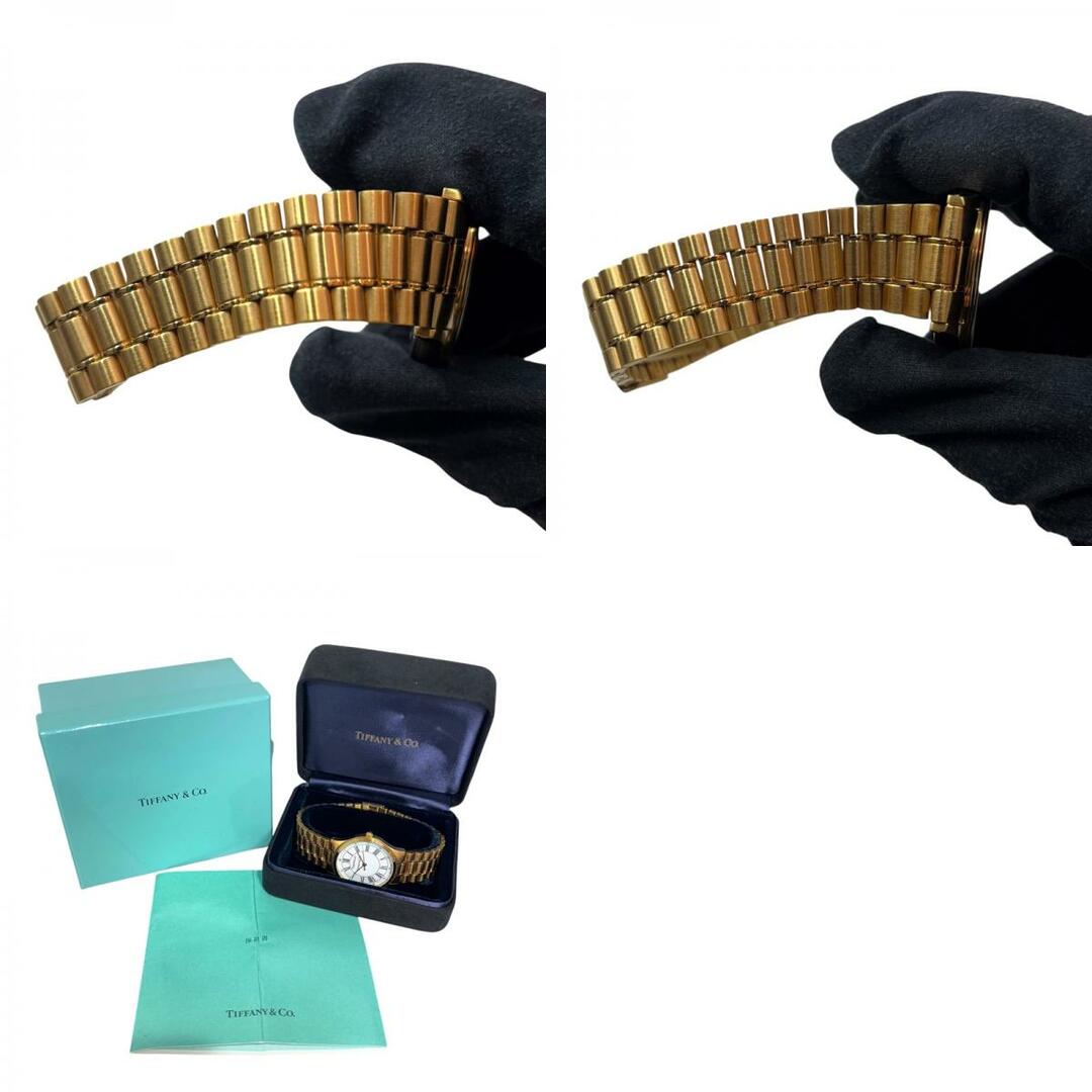 ティファニー TIFFANY&CO ポートフォリオ ホワイト GP クオーツ ティファニー TIFFANY&CO ポートフォリオ ホワイト GP クオーツ