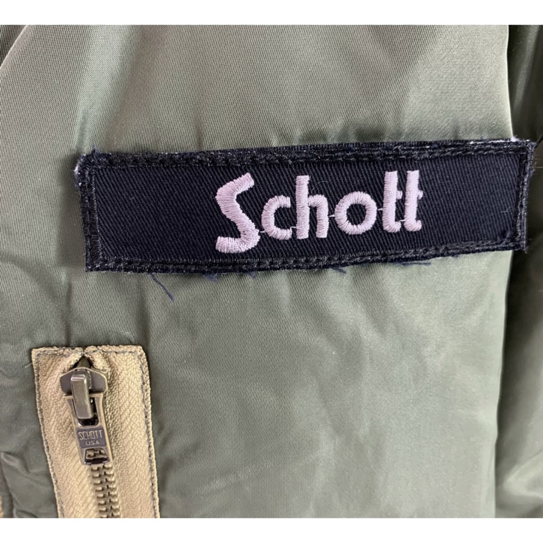Schott × STUSSY　ショットｘステューシー　フライトジャケット