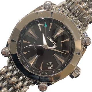 セイコー(SEIKO)の　セイコー SEIKO ガラント　スプリングドライブ　GMT SBLA051 ステンレススチール 自動巻き メンズ 腕時計(その他)