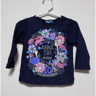 アナスイミニ(ANNA SUI mini)の美品 アナスイミニ 80 長袖(Ｔシャツ)