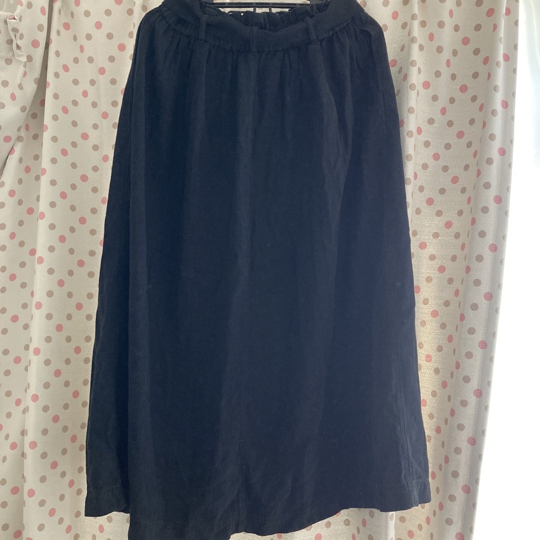 UNIQLO(ユニクロ)のUNIQLO ロングスカート Lサイズ タグ付き ベルト付き レディースのスカート(ロングスカート)の商品写真