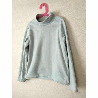 ユニクロ(UNIQLO)のUNIQLO(ユニクロ)　150　リブフリースハイネック(Tシャツ/カットソー)