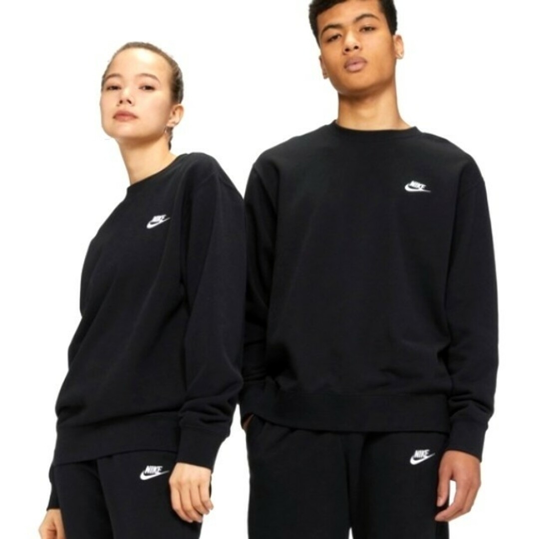 【新品】NIKE ナイキ　フレンチテリー　セットアップ　上下　スウェット　黒　M