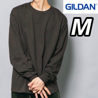 ギルタン(GILDAN)の新品未使用 ギルダン 6oz ウルトラコットン 無地 ロンT ブラウン M(Tシャツ/カットソー(七分/長袖))