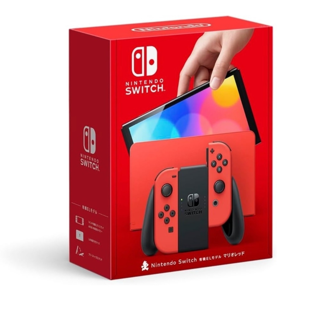 家庭用ゲーム機本体Nintendo Switch（有機ELモデル） マリオレッド