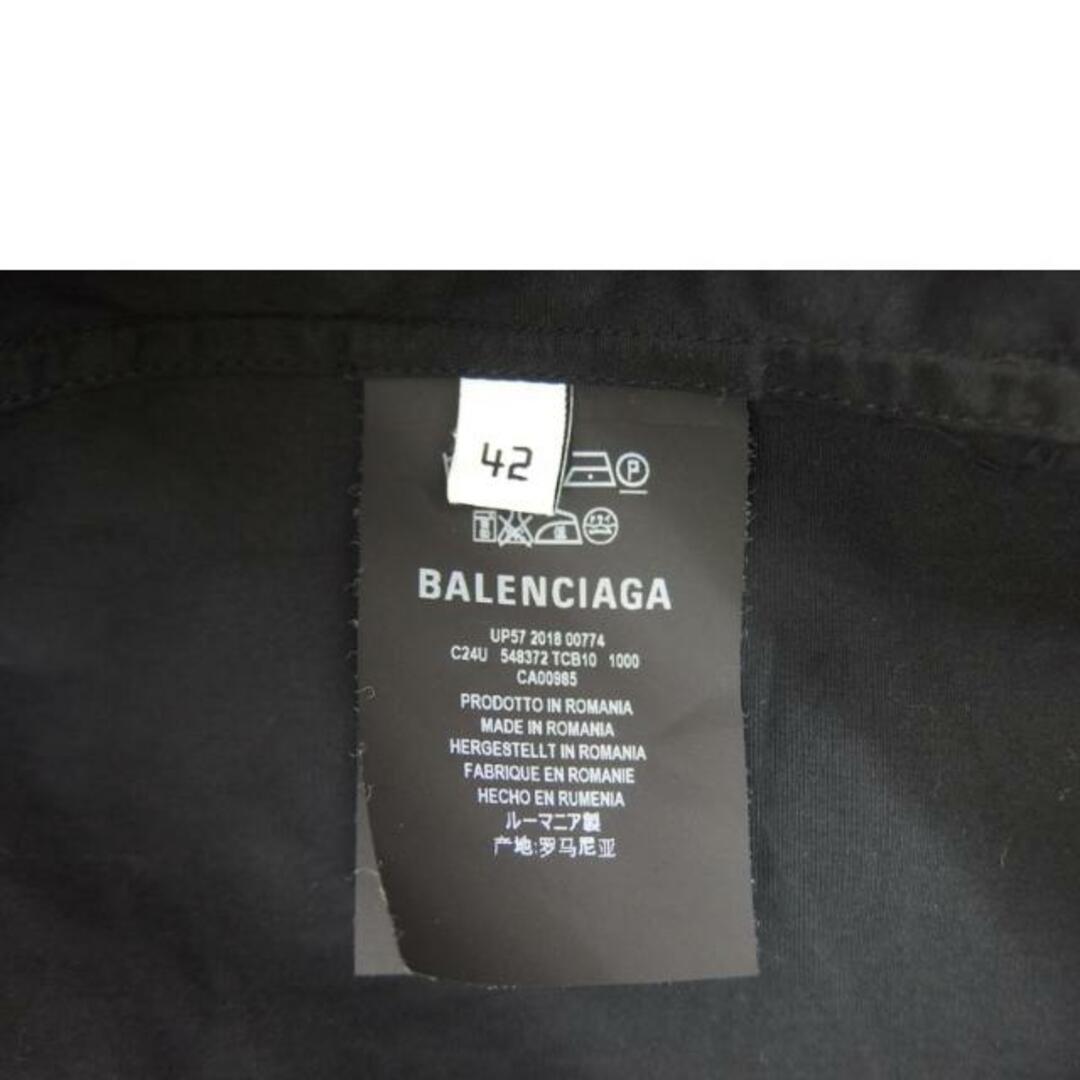 <br>BALENCIAGA バレンシアガ/オーバサイズコットンシャツ/548372/42/メンズインナー/Aランク/82