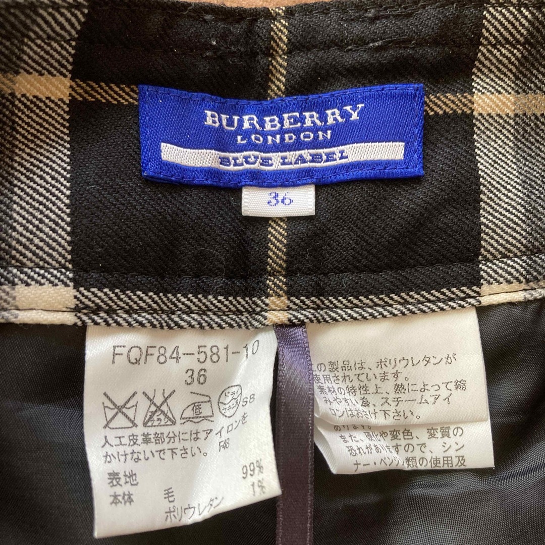 BURBERRY BLUE LABEL(バーバリーブルーレーベル)のBurberry レディースのパンツ(ハーフパンツ)の商品写真