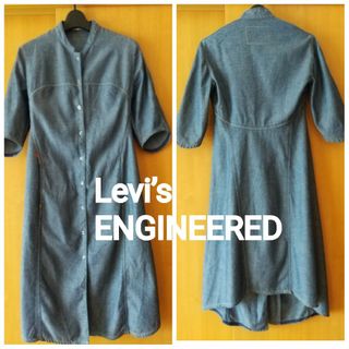 リーバイス(Levi's)のLevi’s ENGINEERE★人気♪立体裁断デニムワンピースリーバイス(ロングワンピース/マキシワンピース)