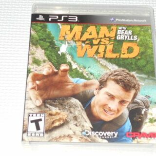 プレイステーション3(PlayStation3)のPS3★MAN VS. WILD 海外版 北米版(家庭用ゲームソフト)