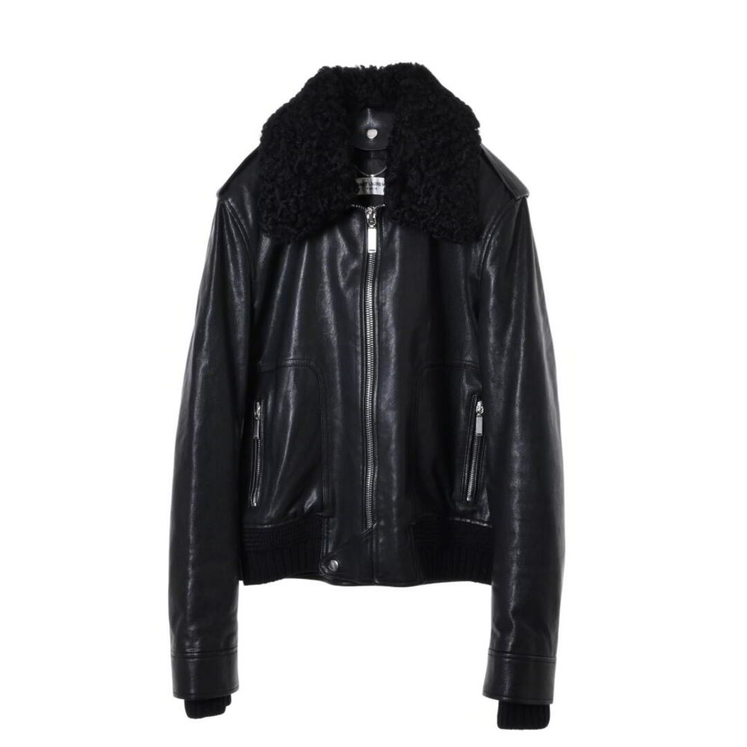 SAINT LAURENT - Saint Laurent Paris ムートン付き ライダース SAINT LAURENT - Saint Laurent Paris ムートン付き ライダース