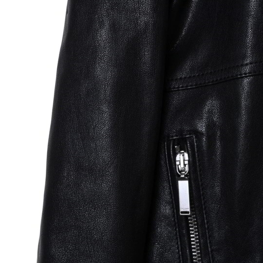 SAINT LAURENT - Saint Laurent Paris ムートン付き ライダース SAINT LAURENT - Saint Laurent Paris ムートン付き ライダース