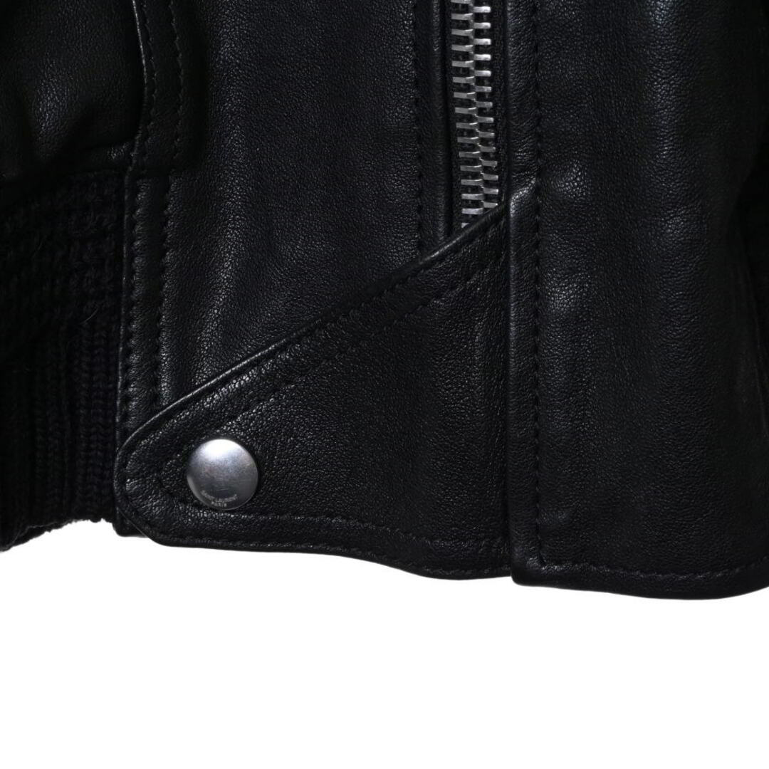SAINT LAURENT - Saint Laurent Paris ムートン付き ライダース SAINT LAURENT - Saint Laurent Paris ムートン付き ライダース