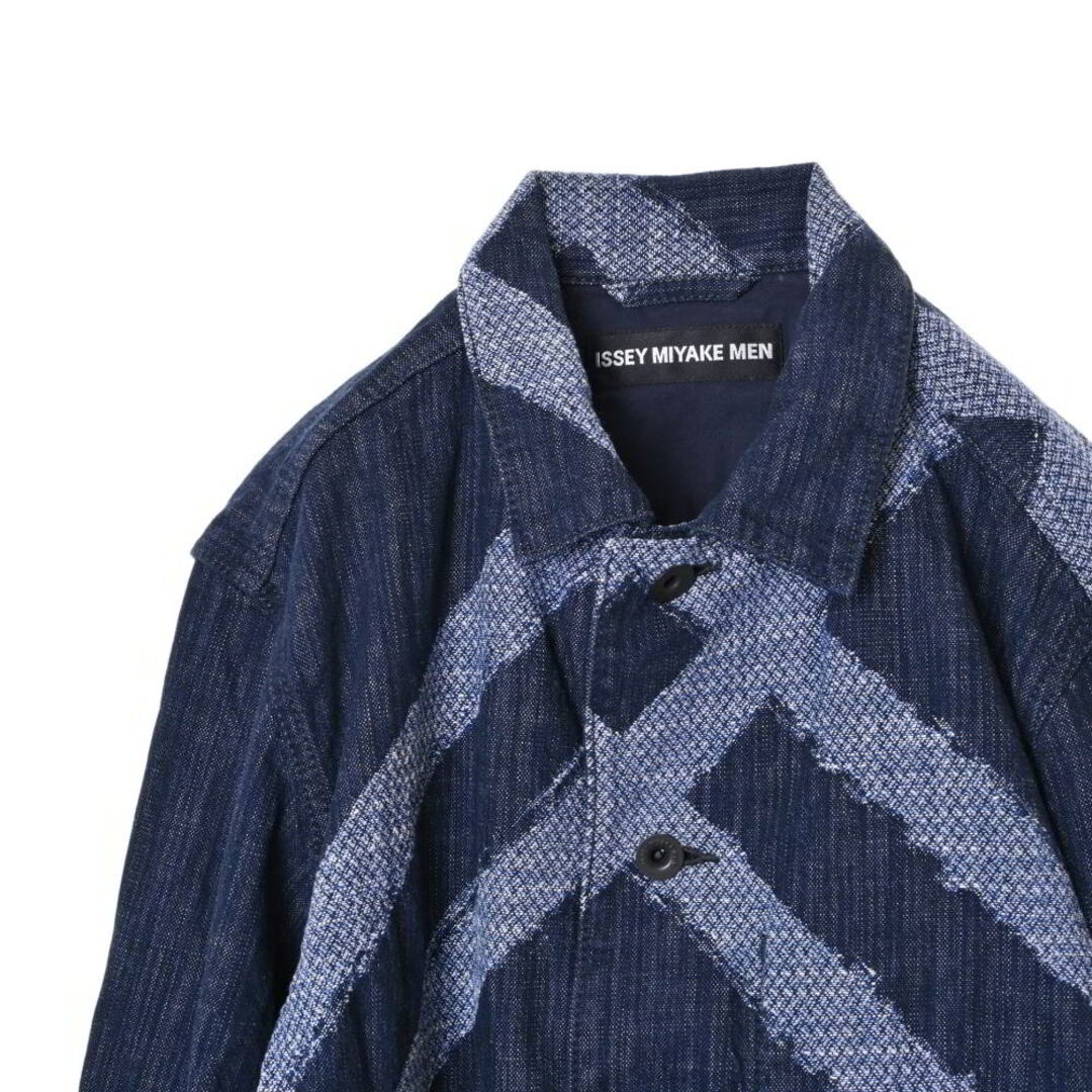 ISSEY MIYAKE - ISSEY MIYAKE オリジナルパターン コットン デニム