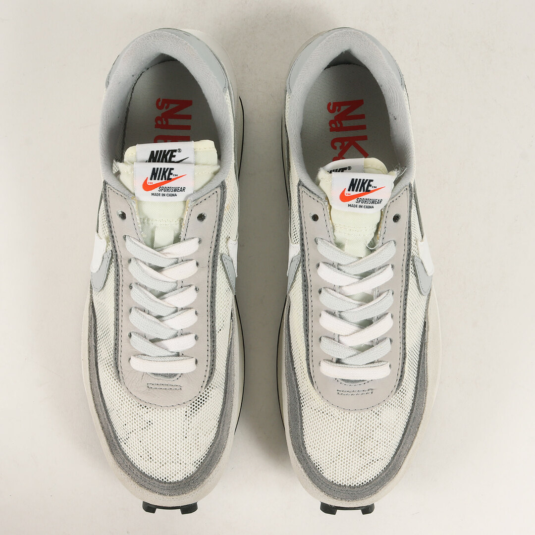 NIKE sacai LDWAFFLE white nylon 30cm