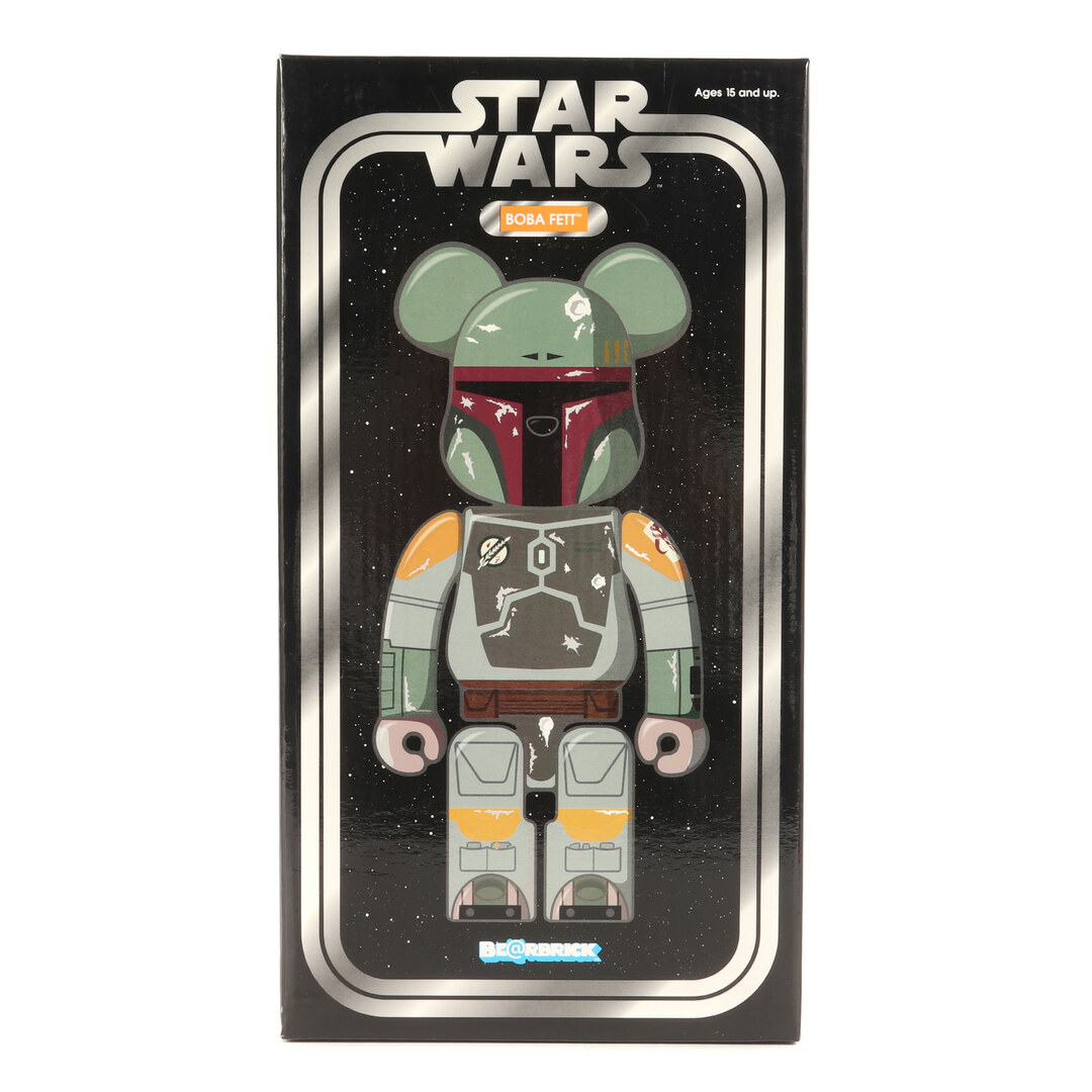 MEDICOM TOY メディコムトイ 2013年モデル 1000個限定 STUSSY STAR WARS BE@RBRICK 400％ BOBA FETT ステューシー スターウォーズ ボバ・フェット ベアブリック 【メンズ】エンタメ/ホビー