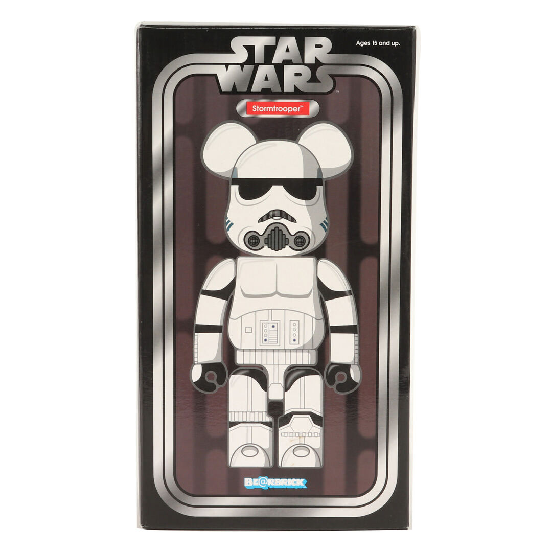 その他MEDICOM TOY メディコムトイ 2011年モデル 800個限定 STUSSY STAR WARS BE@RBRICK 400％ STORMTROOPER ステューシー スターウォーズ ストームトルーパー ベアブリック 【メンズ】【美品】