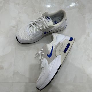 ナイキ(NIKE)のナイキ　エアマックスエクシー　青　24.0 NIKE CD5432-122(スニーカー)