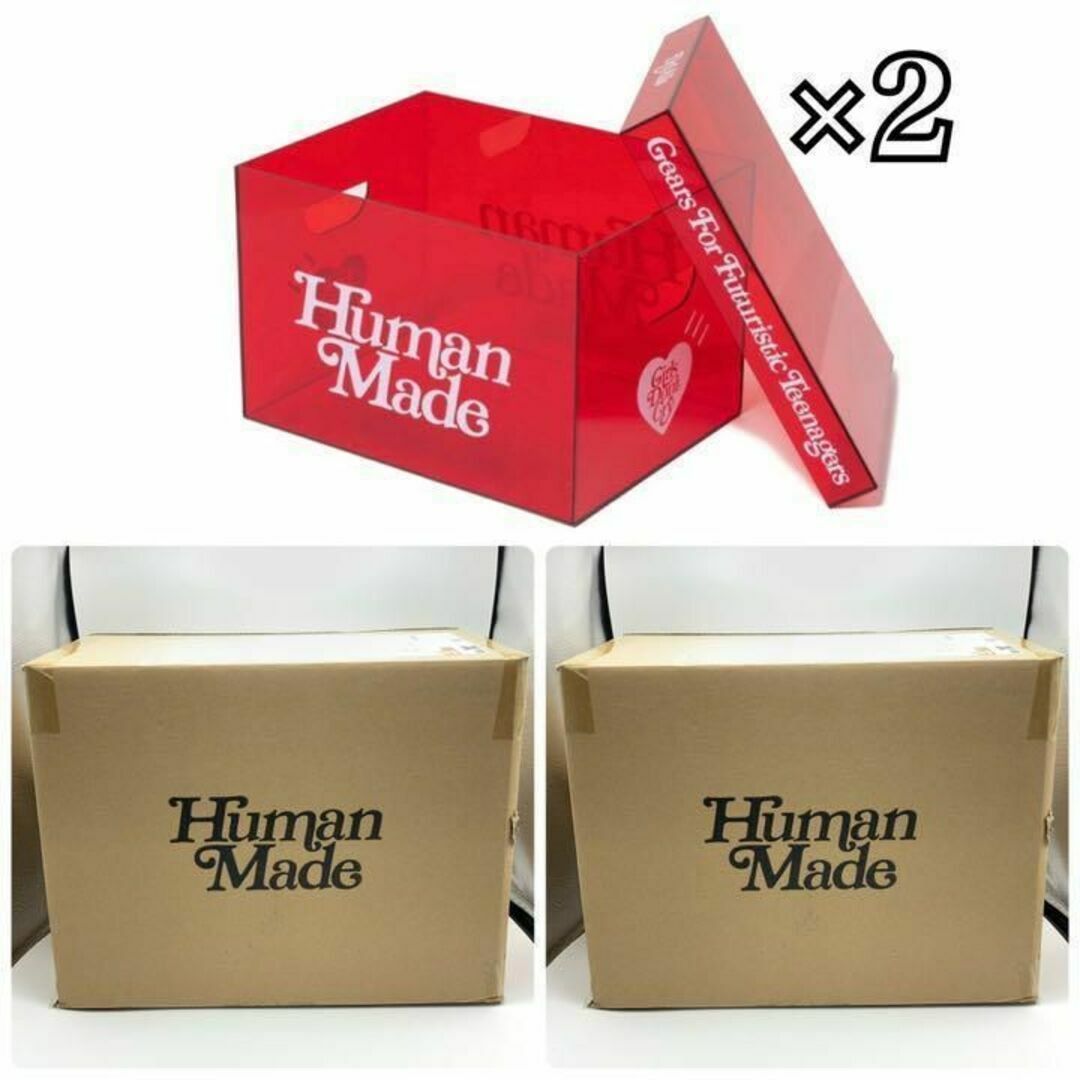 HUMAN MADE GDC ACRYLIC FILE BOX 2個セット | フリマアプリ ラクマ