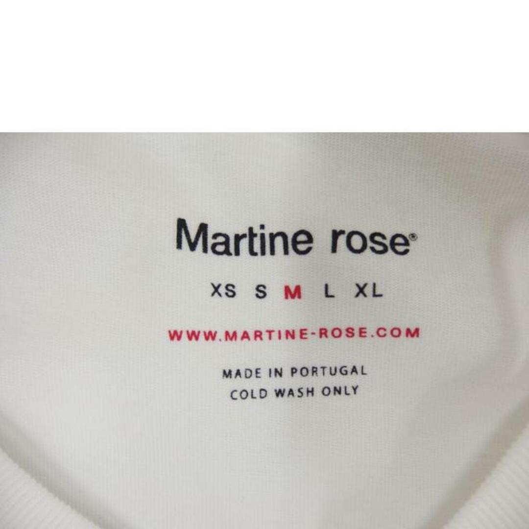 <br>Martine rose マーティンローズ/ロゴTシャツ/W1OM621ES/M/メンズインナー/Aランク/82