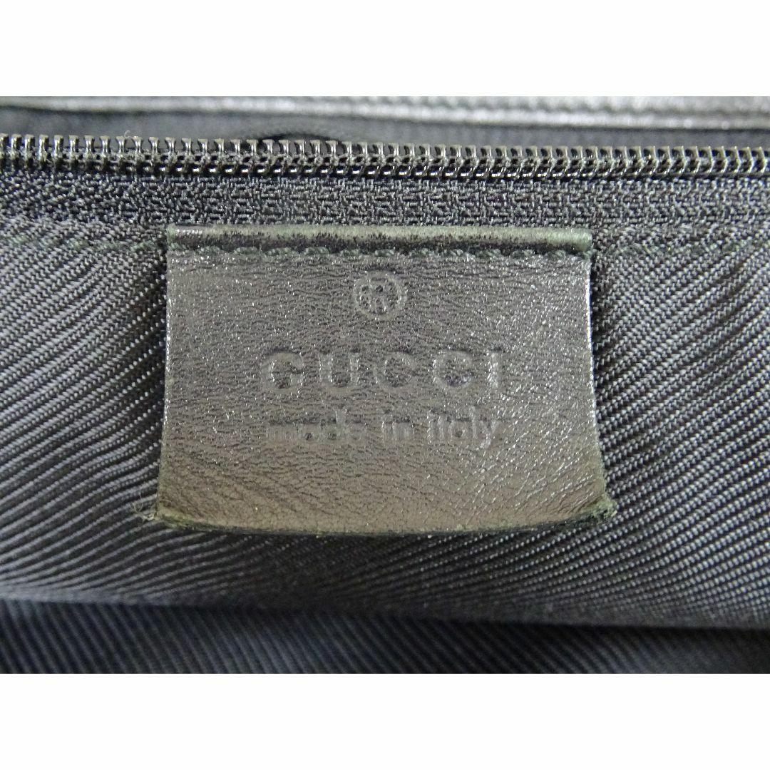 Gucci(グッチ)のM奈001 / GUCCI グッチ GG柄 トートバッグ キャンバス レザー  レディースのバッグ(トートバッグ)の商品写真