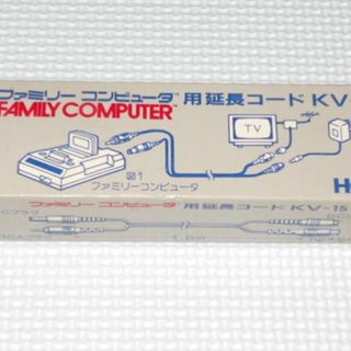 ファミリーコンピュータ(ファミリーコンピュータ)のFC★ファミリーコンピュータ用 延長コード KV-15 HORI ファミコン(その他)