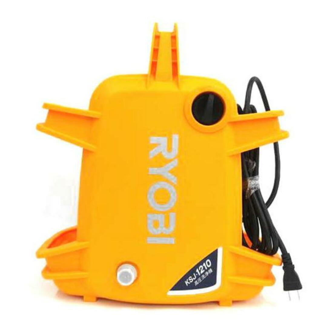 【新品・未使用】高圧洗浄機RYOBI KSJ-1210 YELLOW